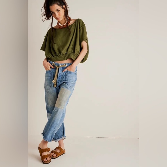 Free People We The Free Cloud 9 Bubble Tee - Picture 3 of 8